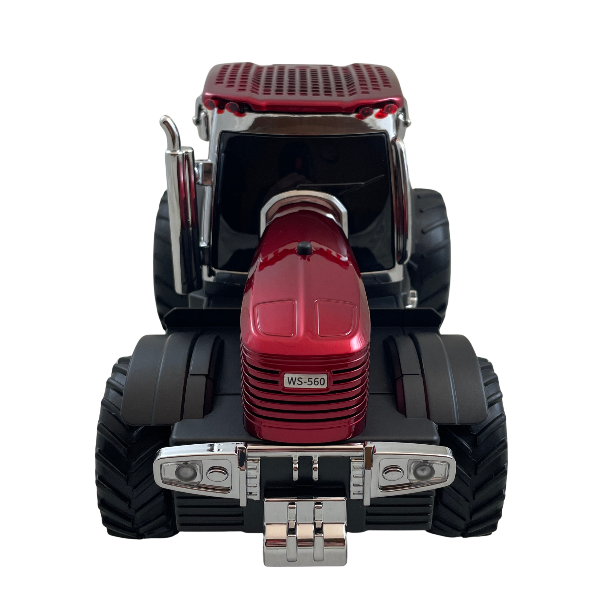 Boxă Portabilă Tractor WS-560 – Bluetooth, Calitate Audio Premium Bluetooth, FM, TWS, Handsfree, Selfie, USB - rosu