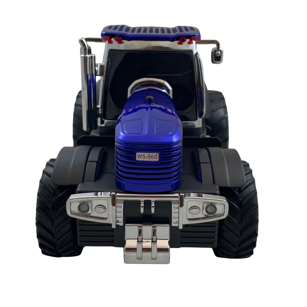 Boxă Portabilă Tractor WS-560 – Bluetooth, Calitate Audio Premium Bluetooth, FM, TWS, Handsfree, Selfie, USB - albastru